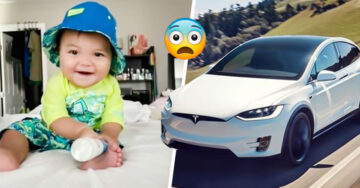 Bebé usa el celular de su mamá y gasta 10 mil dólares en actualizaciones para un Tesla