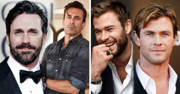 16 Galanes de Hollywood tan guapos que se ven bien con o sin barba. ¿Cómo los prefieres?