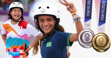 Rayssa Leal y Momiji Nishiya son las primeras medallistas en la rama de skateboard de los juegos olímpicos