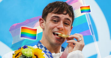 Tom Daley está orgulloso de ser un campeón olímpico abiertamente gay; ganó su primera medalla de oro