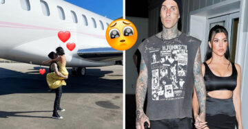 Travis Barker agradece a Kourtney Kardashian por ayudarlo a superar su miedo a volar