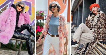 Influencer de 58 años muestra que la moda no está peleada con la edad