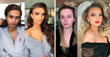 16 Mujeres antes y después de ser maquilladas para el día de su boda