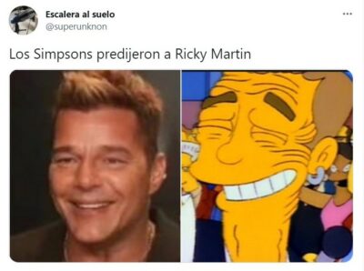 Ricky Martin apareció con cara nueva y Twitter reacciona