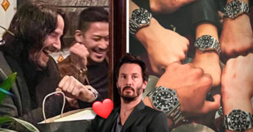 Keanu Reeves sorprendió a sus 4 dobles de acción y les regaló un Rolex a cada uno