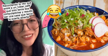 ¿Y eres distraída? Pues… Chica pensó que era un cibercafé y entró a una casa; hasta pozole le dieron