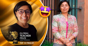 ¡Adópteme, maestra! Ella es la mujer mexicana que está entre los 10 mejores maestros del mundo
