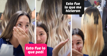 Esta pobre chica quería un ‘balayage’ y todo terminó tan mal que tuvo que cortarse el cabello