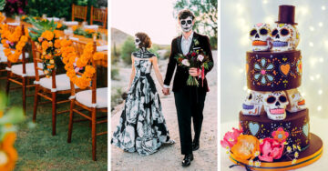 15 Calavéricas ideas que deberías recrear si tu boda es en Día de Muertos… si te atreves