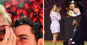 15 Famosos que se volaron la barda con sus propuestas de matrimonio ¡Qué románticos!