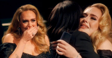 Adele se reencuentra con su antigua maestra de inglés en pleno concierto y no pudo contener el llanto