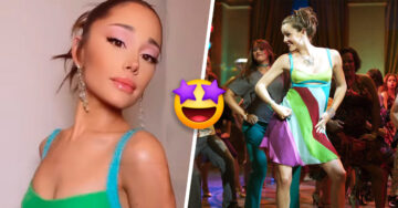 Ariana Grande recreó el icónico look de Jenna Rink con el mismo vestido Versace