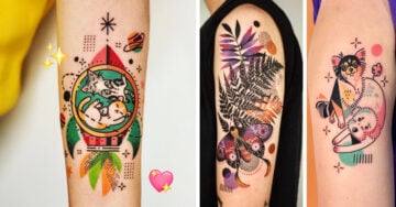 Artista crea coloridos tatuajes que harán de tu piel una verdadera obra de arte