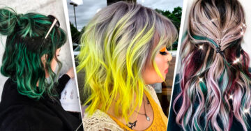 15 Increíbles opciones que le darán un twist colorido a tu balayage