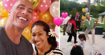 ¡Qué tierno! Dwayne ‘La Roca’ Johnson baila con su mamá para celebrar su cumpleaños