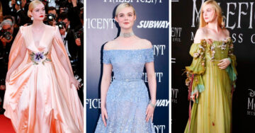 21 Looks increíbles de alfombra roja que dejan en claro que Elle Fanning es la reina del estilo