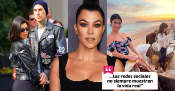 Kourtney Kardashian responde a quienes la acusan de no cuidar a sus hijos por estar enamorada