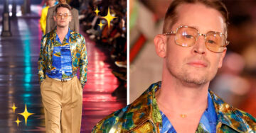 Macaulay Culkin desfila para Gucci y su estilo y actitud sorprenden al mundo de la moda