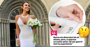 Modelo se casó con ella misma y solo 90 días después de su boda ya pidió el divorcio