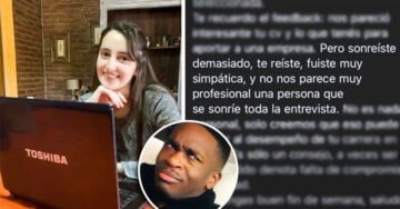 Empresa la rechazó en su entrevista laboral por “sonreír demasiado” y “eso no es muy profesional”