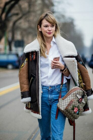 15 Outfits Con Chaqueta De Aviador Para Verte Chulísima