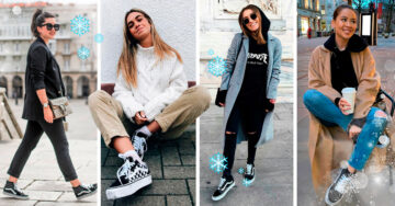 17 Outfits que puedes combinar con Vans de plataforma para sentirte hermosa y cómoda esta temporada