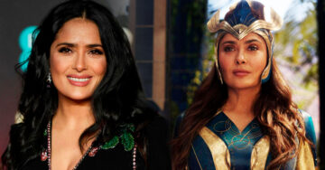 Salma Hayek confiesa que lloró al ver “su cara morena” en un traje de superhéroe de Marvel