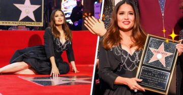 ¡Orgullo latino! Salma Hayek recibe su estrella en el Paseo de la Fama de Hollywood