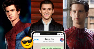 Tom Holland confiesa que tiene un grupo de Whats con Tobey Maguire y Andrew Garfield