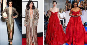 20 Hermosos vestidos de pasarela que las celebridades lucieron en alfombras rojas