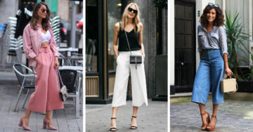 15 Grandiosas ideas para que luzcas tus pantalones estilo ‘culotte’