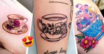15 Tatuajes inspirados en la hora del té para ser parte de la realeza inglesa