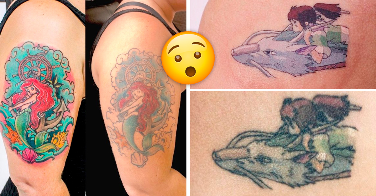 14 Tattoos On The Day They Were Made Vs. Nowadays - Bullfrag