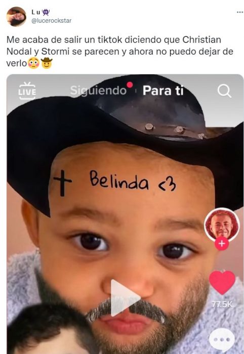 Memes sobre la comparación de Nodal con Stormi Webster 