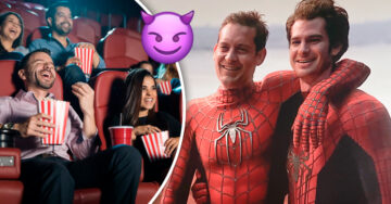 Tobey Maguire y Andrew Garfield fueron al estreno de ‘Spider-Man’ y nadie se dio cuenta