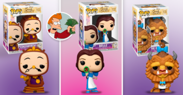 Ya están aquí los Funkos de “’La Bella y la Bestia” y son perfectos para tu colección