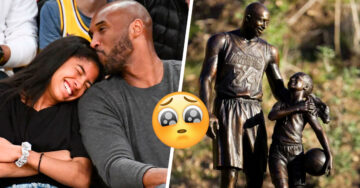 A dos años de su muerte, conmemoran a Kobe Bryant y a su hija Gianna con esta estatua