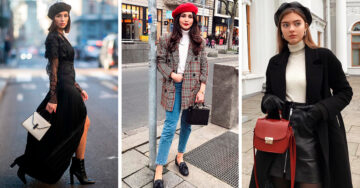 12 Increíbles looks con boinas para darle a tu outfit un estilo francés