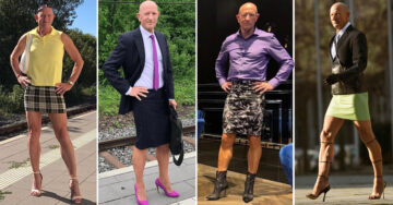 Mark Bryan, el hombre que usa faldas y tacones para romper estereotipos de género