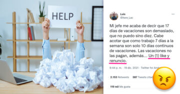 ¡Un like y renuncio! Joven tuiteó que su jefe se negó a darle 17 días de vacaciones y dejó su empleo