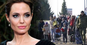 Angelina Jolie ofrece su apoyo a refugiados de Ucrania a través de su organización