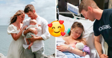 Ayudó a su cita de Tinder a dar a luz y ahora están criando juntos a la bebé