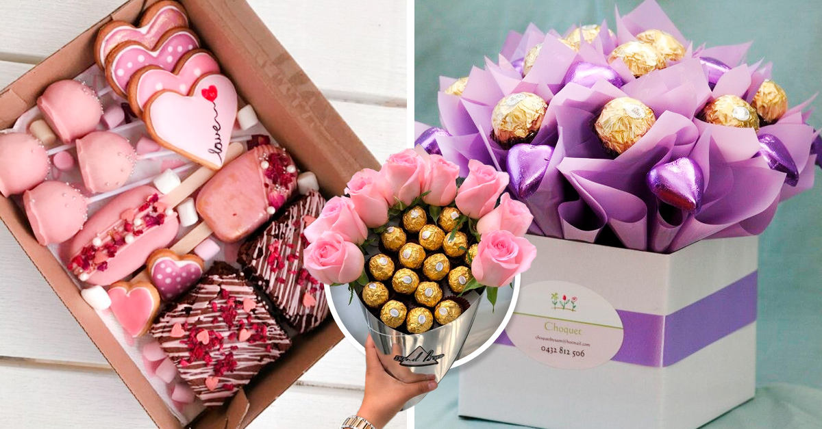 15 Ideas para regalar chocolates este día de San Valentín