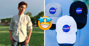 ¡Orgullo mexicano! Joven es aceptado para estudiar en la NASA y vende gorras para cumplir su sueño