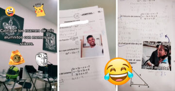 ¡Qué agradable sujeto! Profesor califica los exámenes de sus alumnos con memes