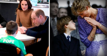 El Príncipe William conforta a un niño que perdió a su madre: “Se vuelve más fácil”