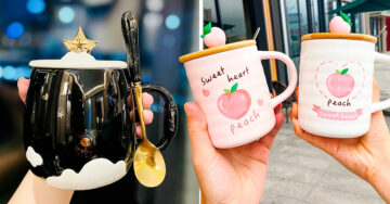 15 Hermosas tazas con tapas que vas a querer para tu café de la mañana