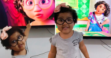 La adorable reacción de una niña al descubrir que se parece a Mirabel de ‘Encanto’ se vuelve viral