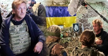 ¡¿Quééé?! Sean Penn está en Ucrania filmando un documental sobre la invasión rusa