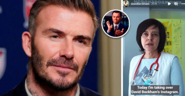 David Beckham “traspasa” su cuenta de Instagram a la doctora ucraniana Iryna Kondratova